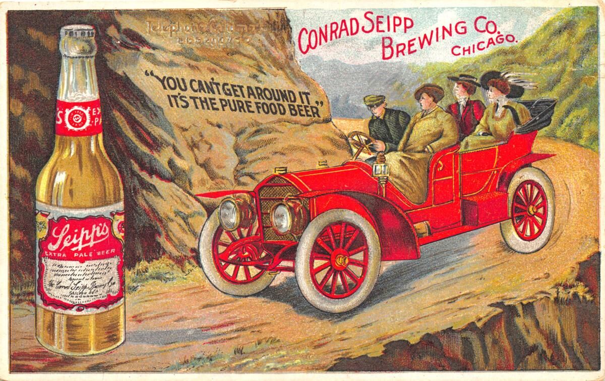 Conrad Seipp Brewing Co. ad 1